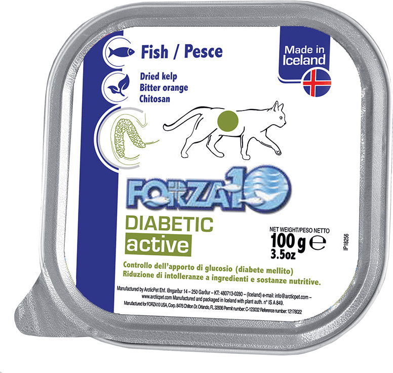 Forza10 Nutraceutic Acti Diabetic Support Icelandic Fish Recipe